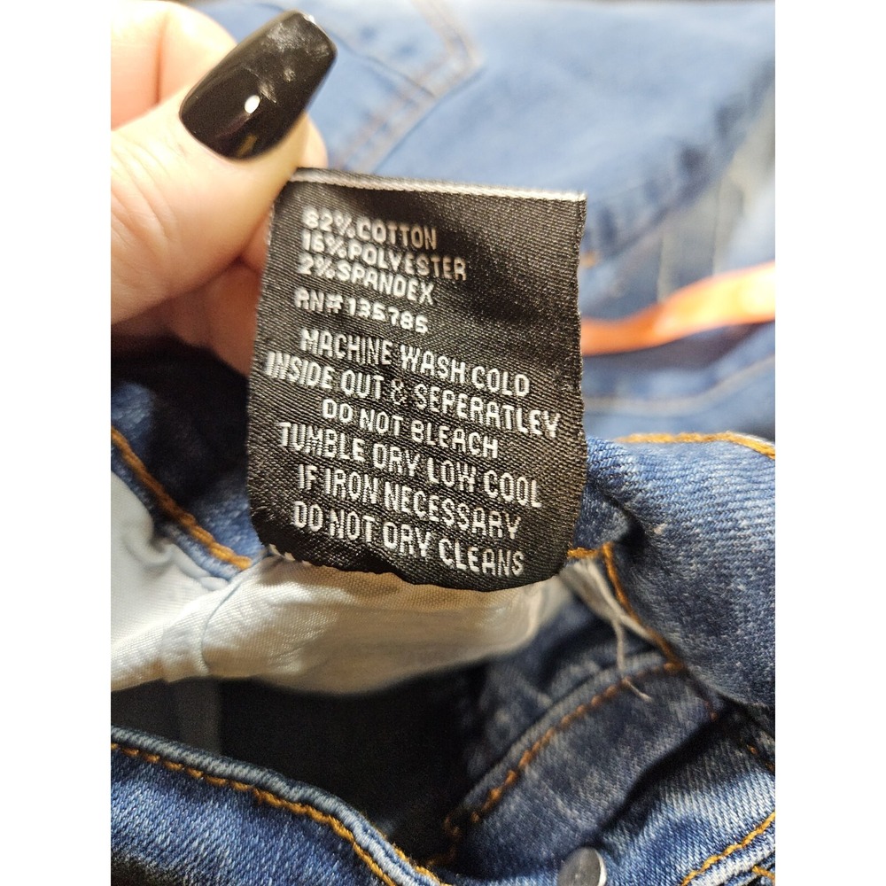 Tailored Recreation TR Premium Y2K Patched Distressed Skinny‎ Jeans 34X32 *EUC - Picture 16 of 16